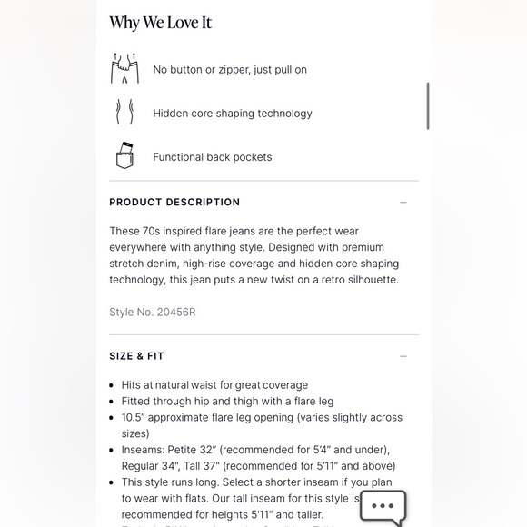 Spanx flare jeans - Picture 3 of 4